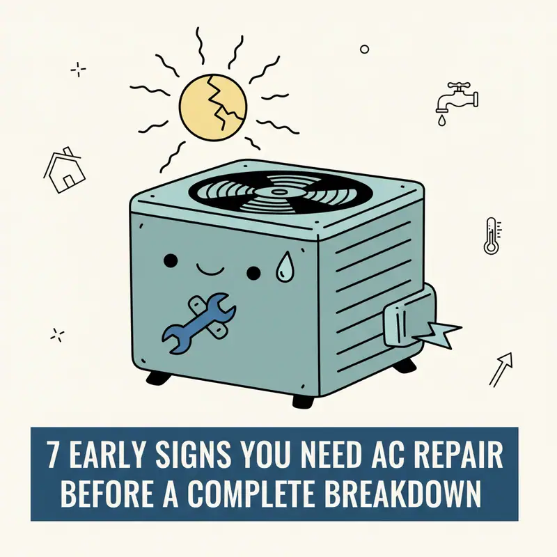 7 Early Signs You Need AC Repair Before a Complete Breakdown — featured image