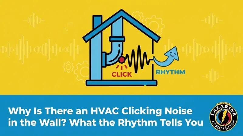 Tracing the Source of Rhythmic Clicking Noises Inside Your HVAC Walls