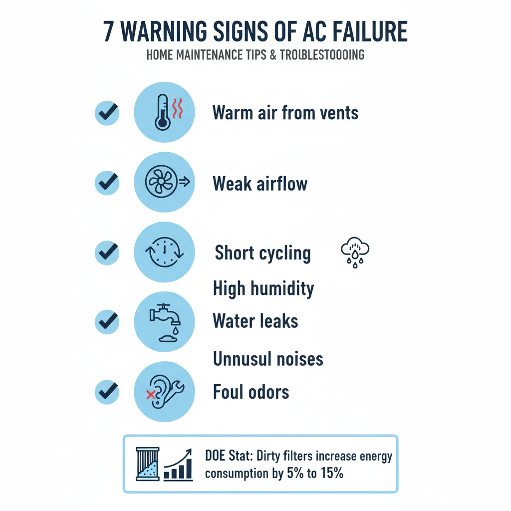 7 Warning Signs of AC Failure