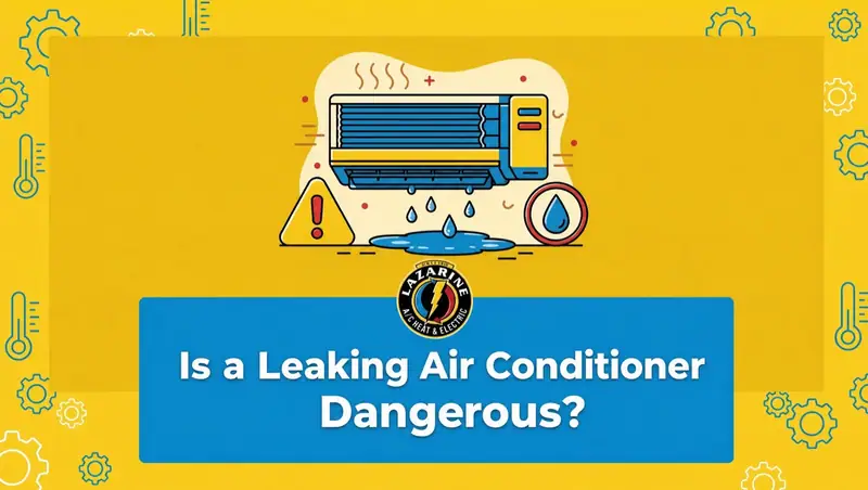 Is A Leaking Air Conditioner Dangerous?