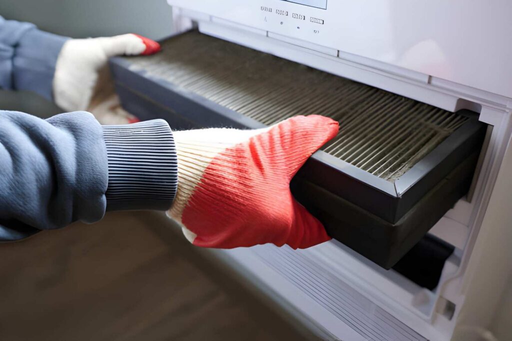 professional filter replacement